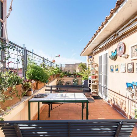 Rosa'S Terrace Roma Panoramic Penthouse Exterior foto