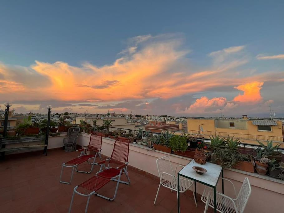 Rosa'S Terrace Roma Panoramic Penthouse Exterior foto