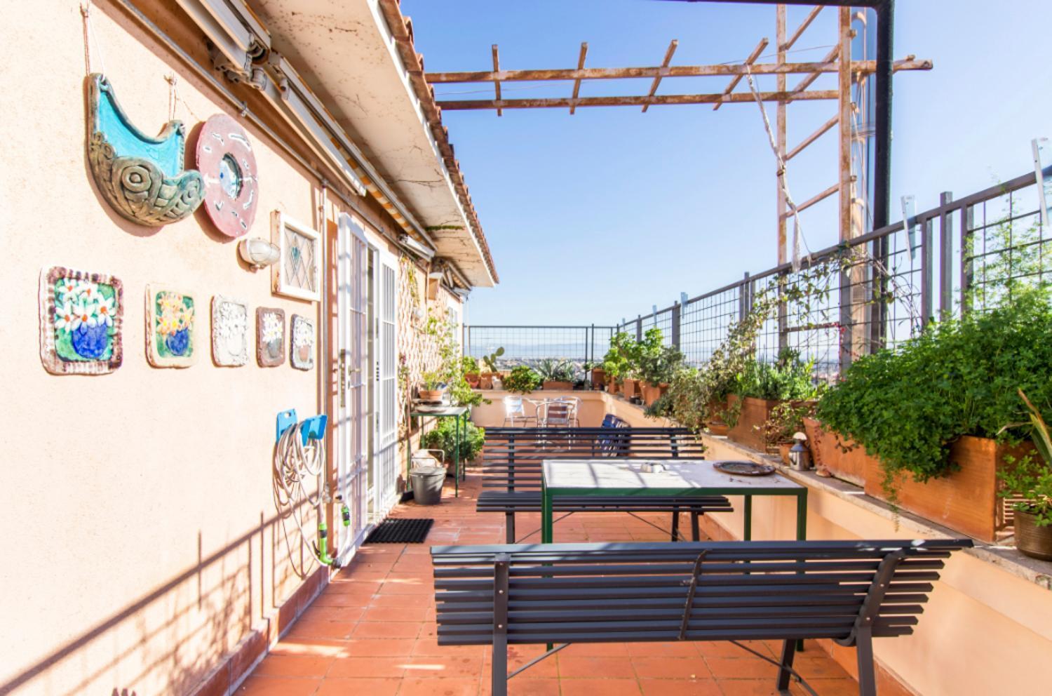 Rosa'S Terrace Roma Panoramic Penthouse Exterior foto